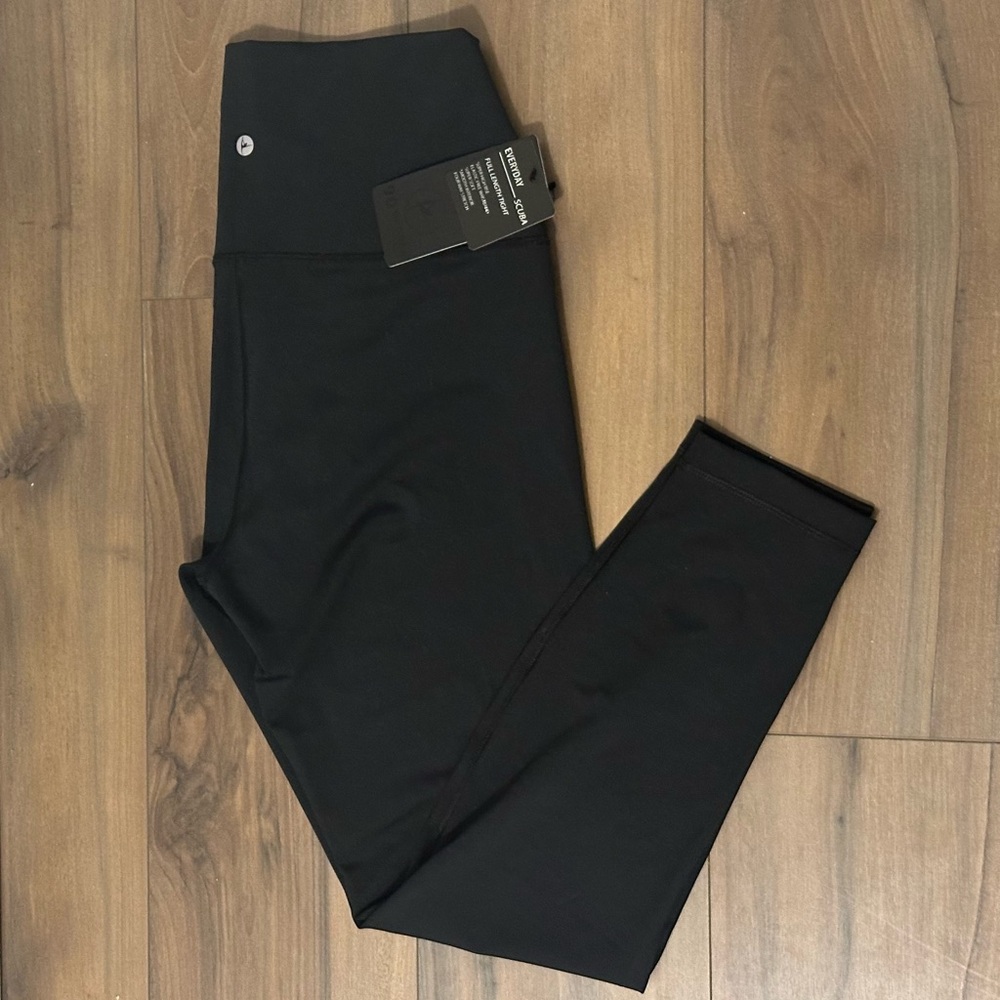 90 Degree By Reflex Black Scuba Hi Rise Tights